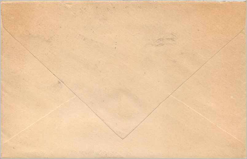 Lettre Cover Etats-Unis Herkimer 1919 — Back