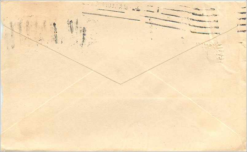 Lettre Cover Etats-Unis 2c on 1905 Cortland for Montclair — Back