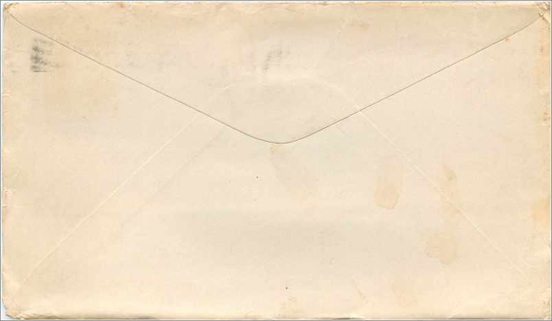Lettre Cover Etats-Unis 2c on 1914 New York cover — Back