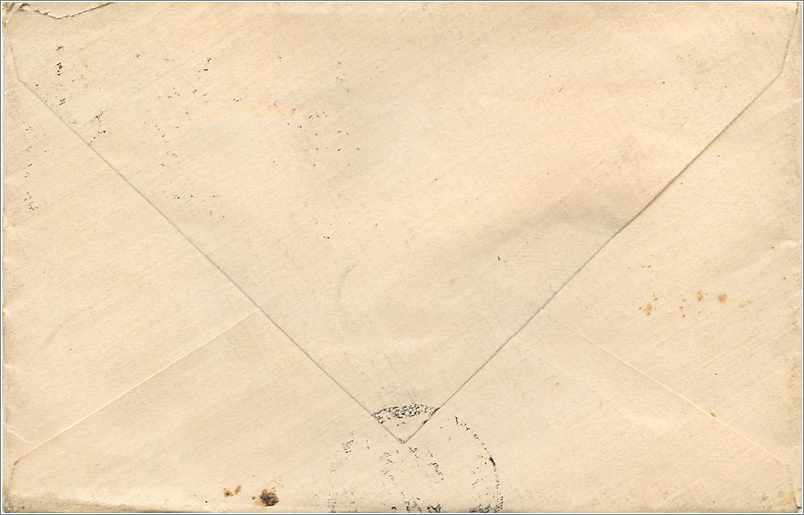 Lettre Cover Etats-Unis 2c on 1910 Endicott cover — Back