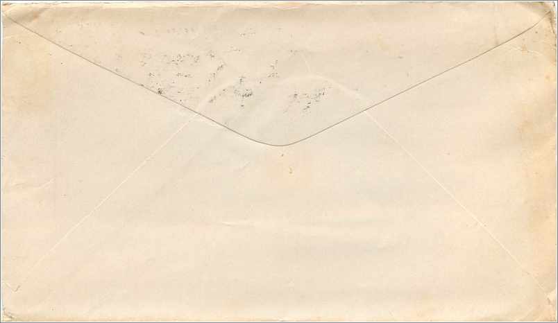 Lettre Cover Etats-Unis 2c on 1914 New York cover — Rückseite