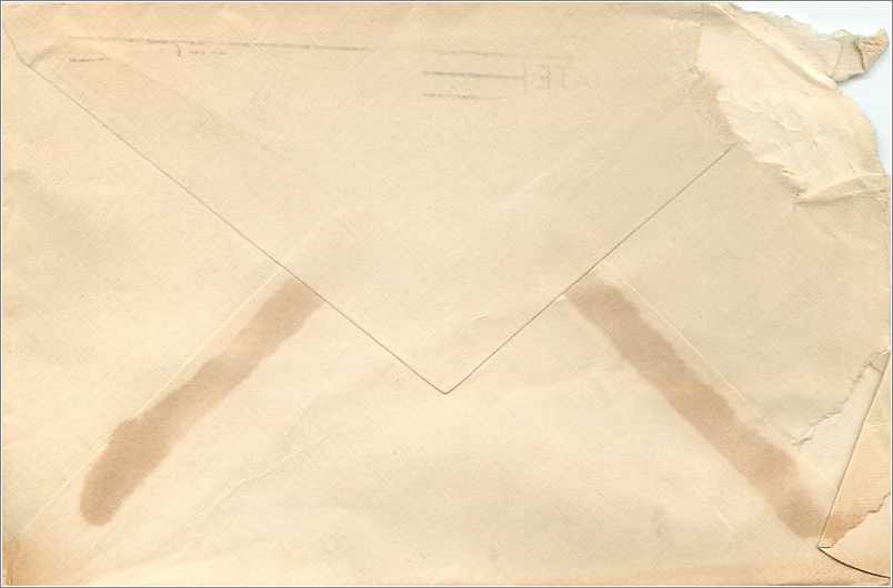 Lettre Cover Etats-Unis 6c San Francisco 1940 for Jamestown — Verso