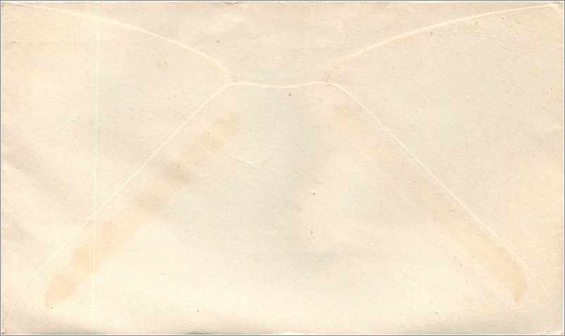 Lettre Cover Etats-Unis 1 1/2c Levanna 1940 for Moravia NY — Verso