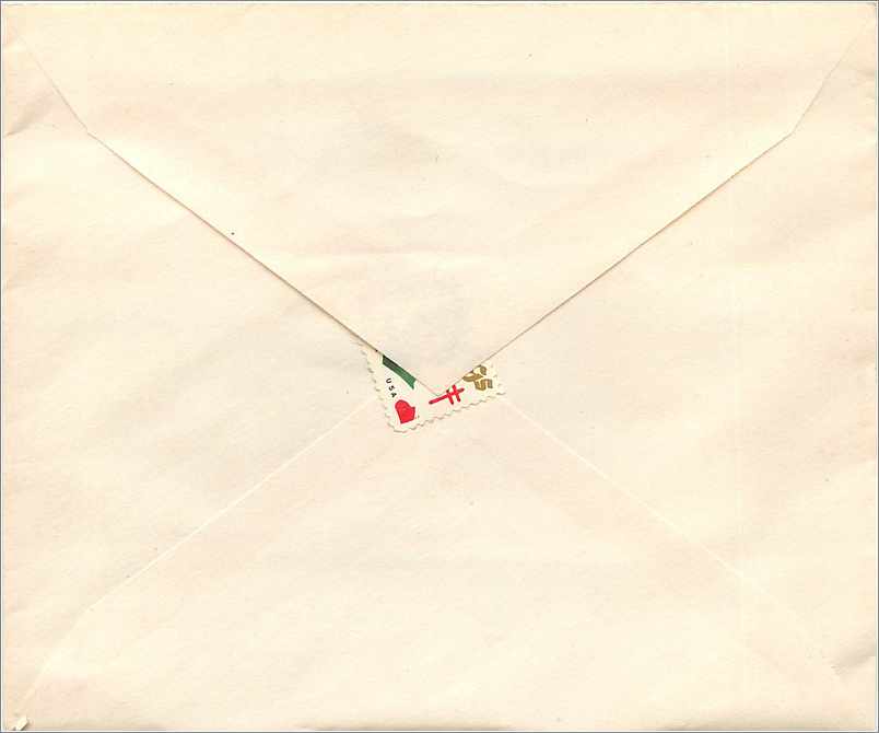 Lettre Cover Etats-Unis King Ferry NY — Back