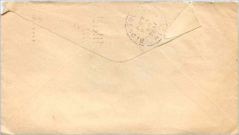 Lettre Cover Etats-Unis 2c 1911 Williamsport cover Dickinson Seminary — Back
