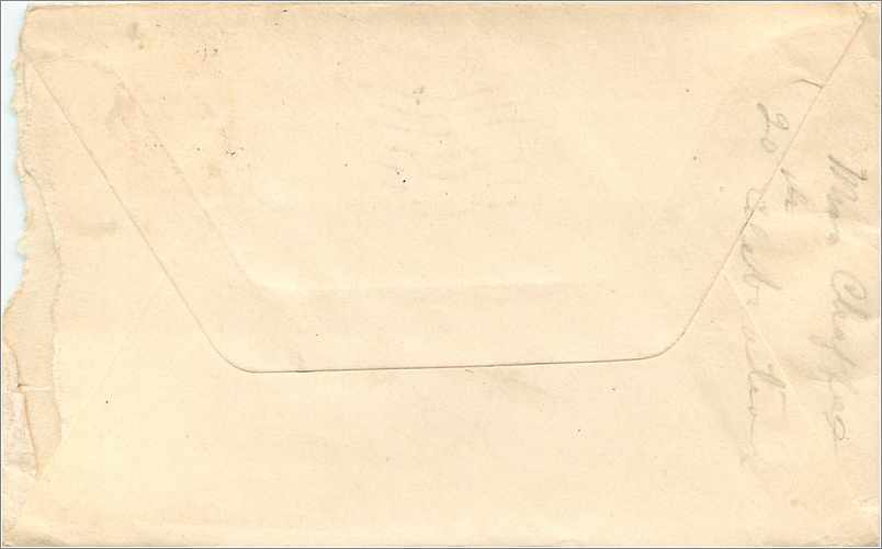 Lettre Cover Etats-Unis 2c Cortland cover to New York 1911 — Rückseite