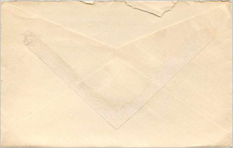 Lettre Cover Etats-Unis 2c on 1915 Belvedere cover — Rückseite