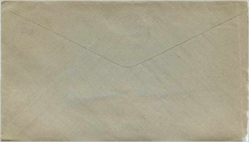 Lettre Cover Etats-Unis 2c Burlington cover 1908 — Rückseite