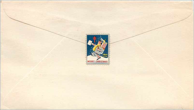 Lettre Cover Etats-Unis Chemlsford cover to New York — Verso