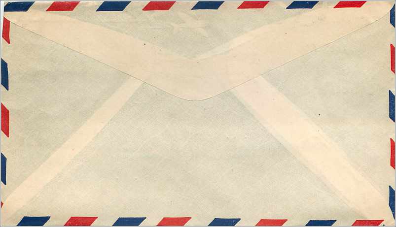 Lettre Cover Etats-Unis 2*3c Puerto Rico to Elmira 1948 — Rückseite