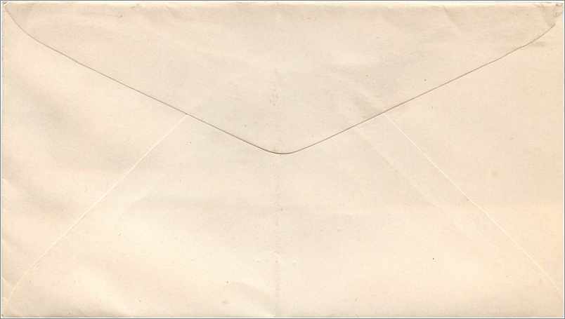 Lettre Cover Etats-Unis stationary 1944 New York cover — Rückseite