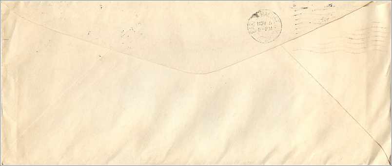 Lettre Cover Etats-Unis 2c Syracuse Return to sender 1928 — Verso