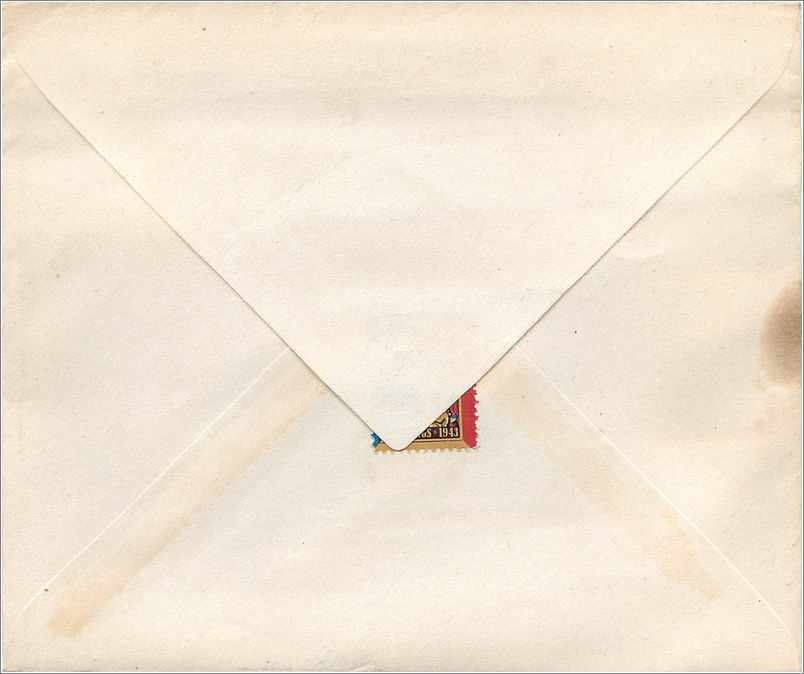 Lettre Cover Etats-Unis King Ferry NY — Verso