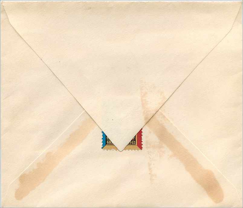 Lettre Cover Etats-Unis King Ferry NY — Verso