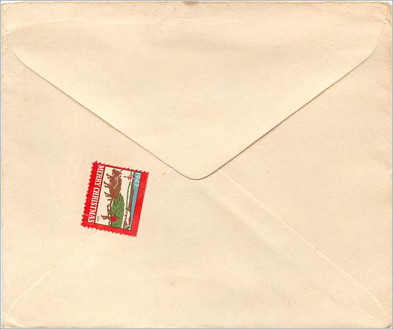 Lettre Cover Etats-Unis Martville NY — Verso