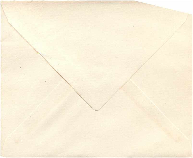 Lettre Cover Etats-Unis King Ferry — Verso