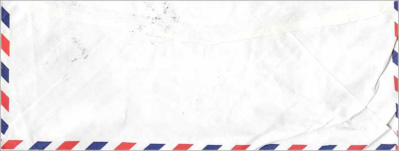 Lettre Cover for University of Iowa  Chine Tamkang — Verso