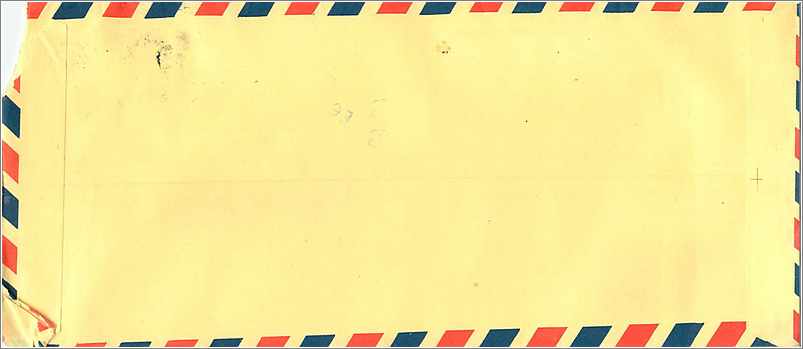Lettre Cover China Chine Taiwan Soochow Taipei University  Iowa City  — Verso