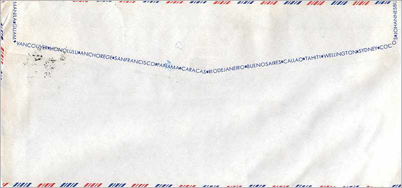 Lettre Cover China Chine Taiwan Taipei  University Taichung Iowa City  — Verso
