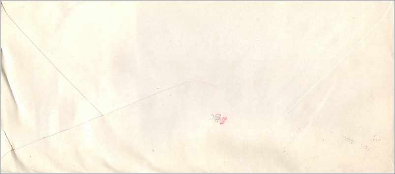 Postcard from Taipei to Iowa City — Chinese stamps and postmark — Back