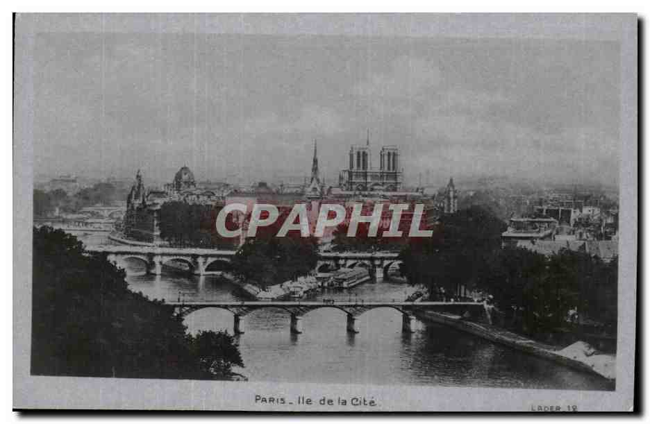 Paris CPA ile de la Cite