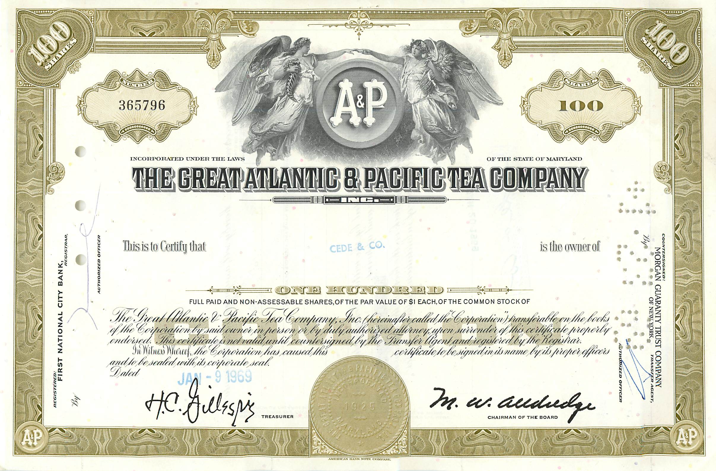 Coupon Share Action The Great Atlantic & Pacific Tea Company Ange Angel Femme