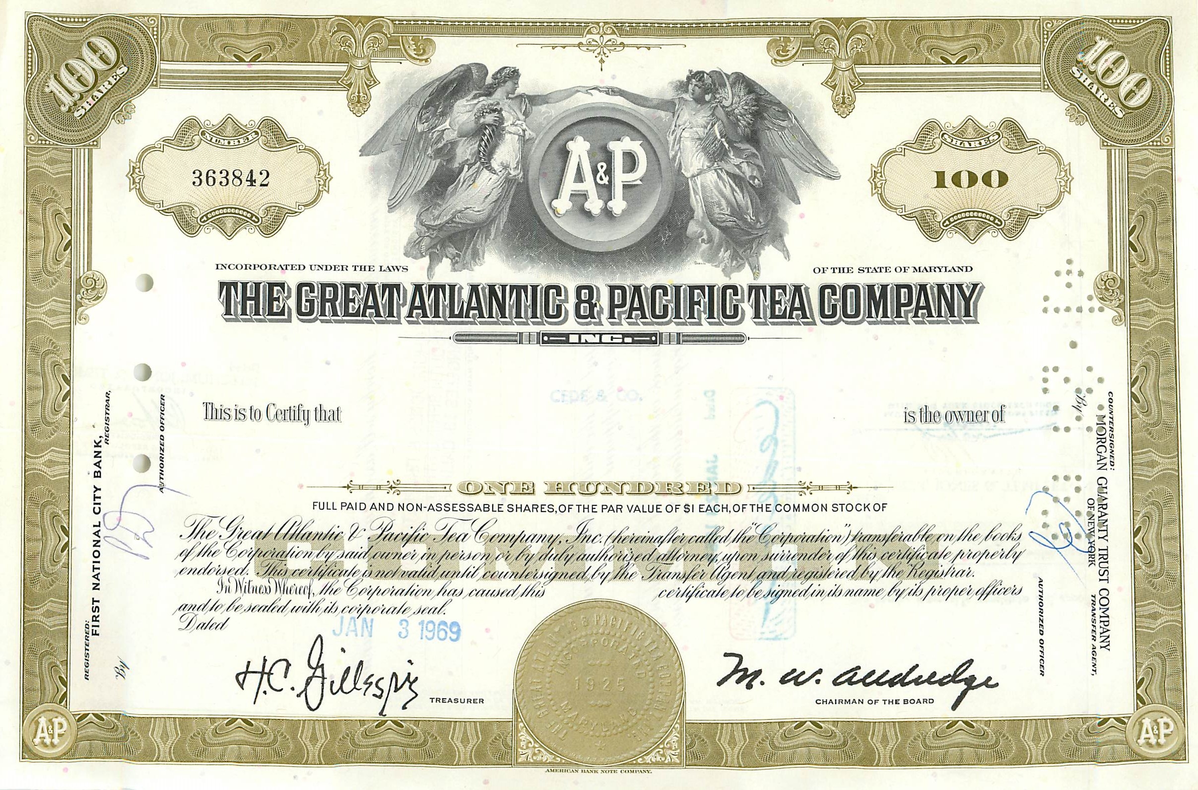 Coupon Share Action The Great Atlantic & Pacific Tea Company Ange Angel Femme
