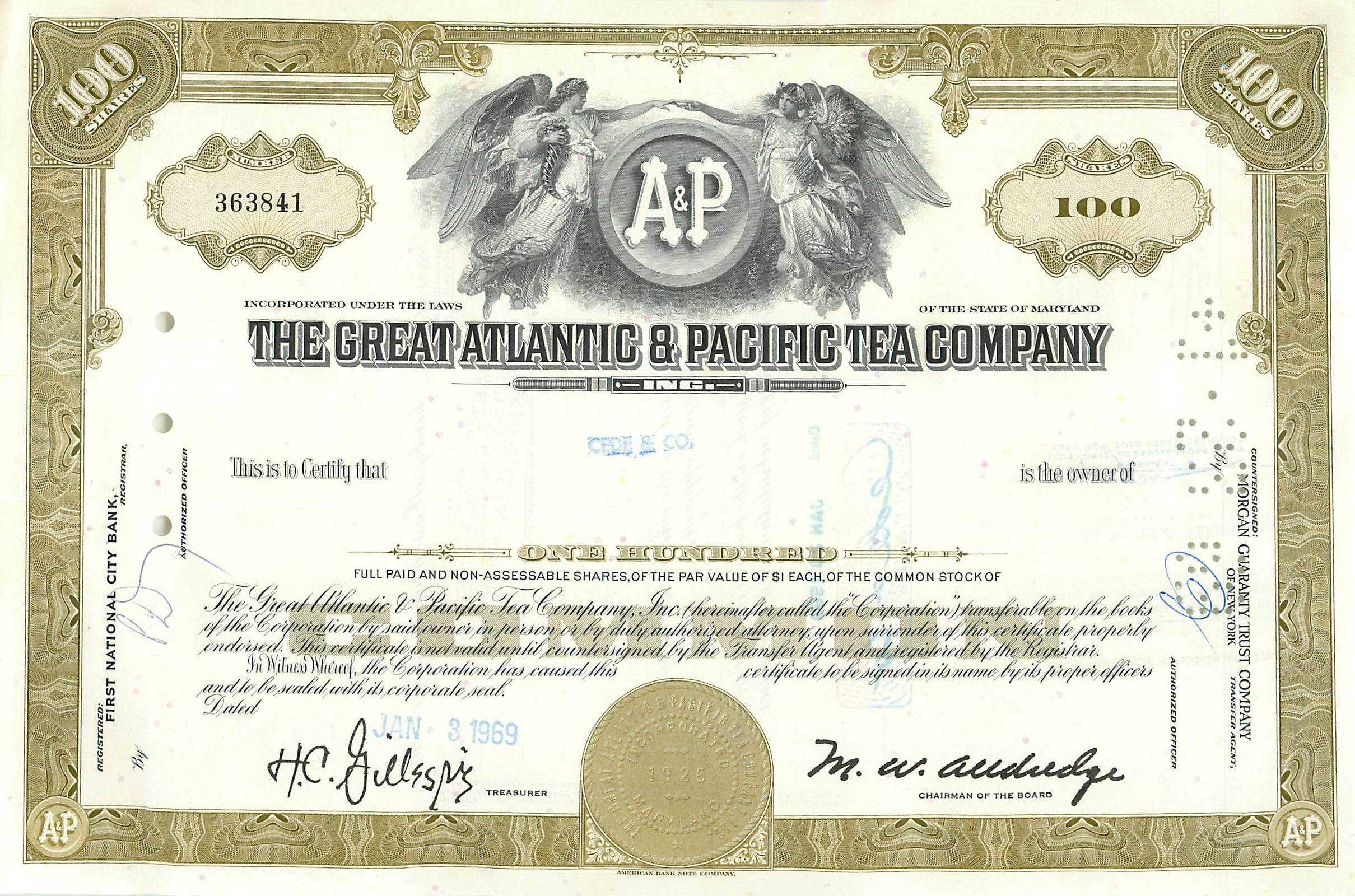 Coupon Share Action The Great Atlantic & Pacific Tea Company Ange Angel Femme