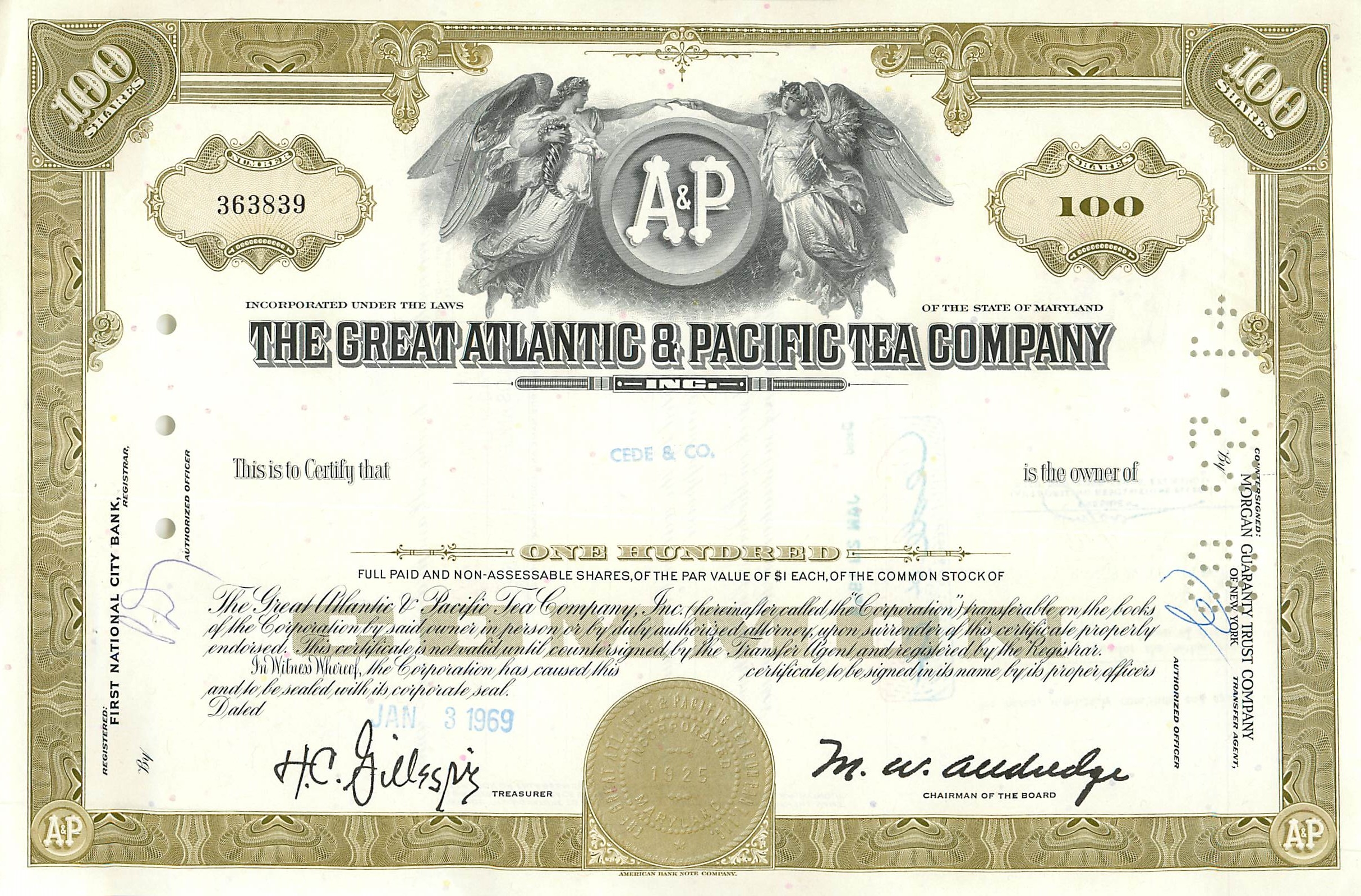 Coupon Share Action The Great Atlantic & Pacific Tea Company Ange Angel Femme