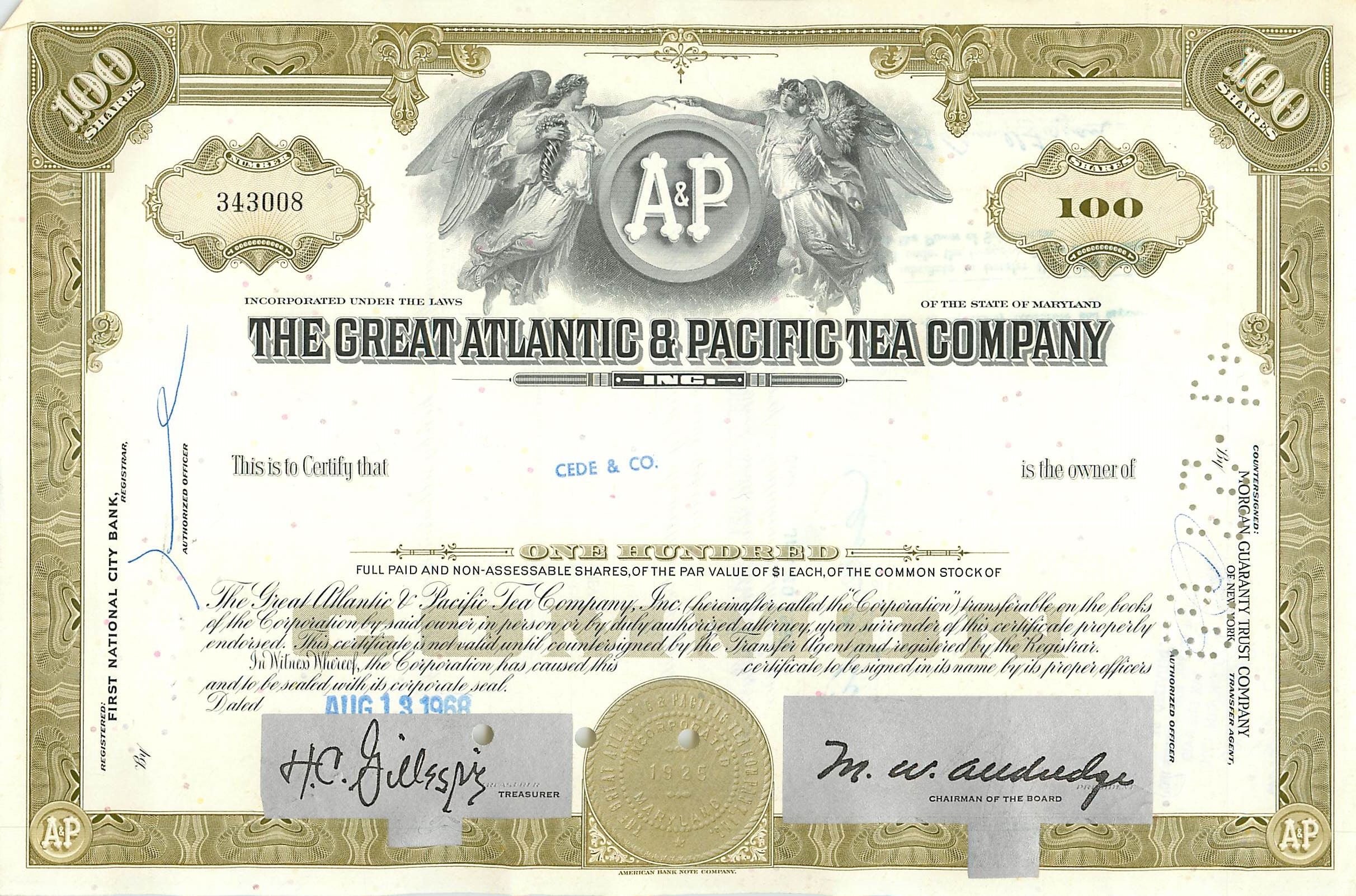 Coupon Share Action The Great Atlantic & Pacific Tea Company Ange Angel Femme