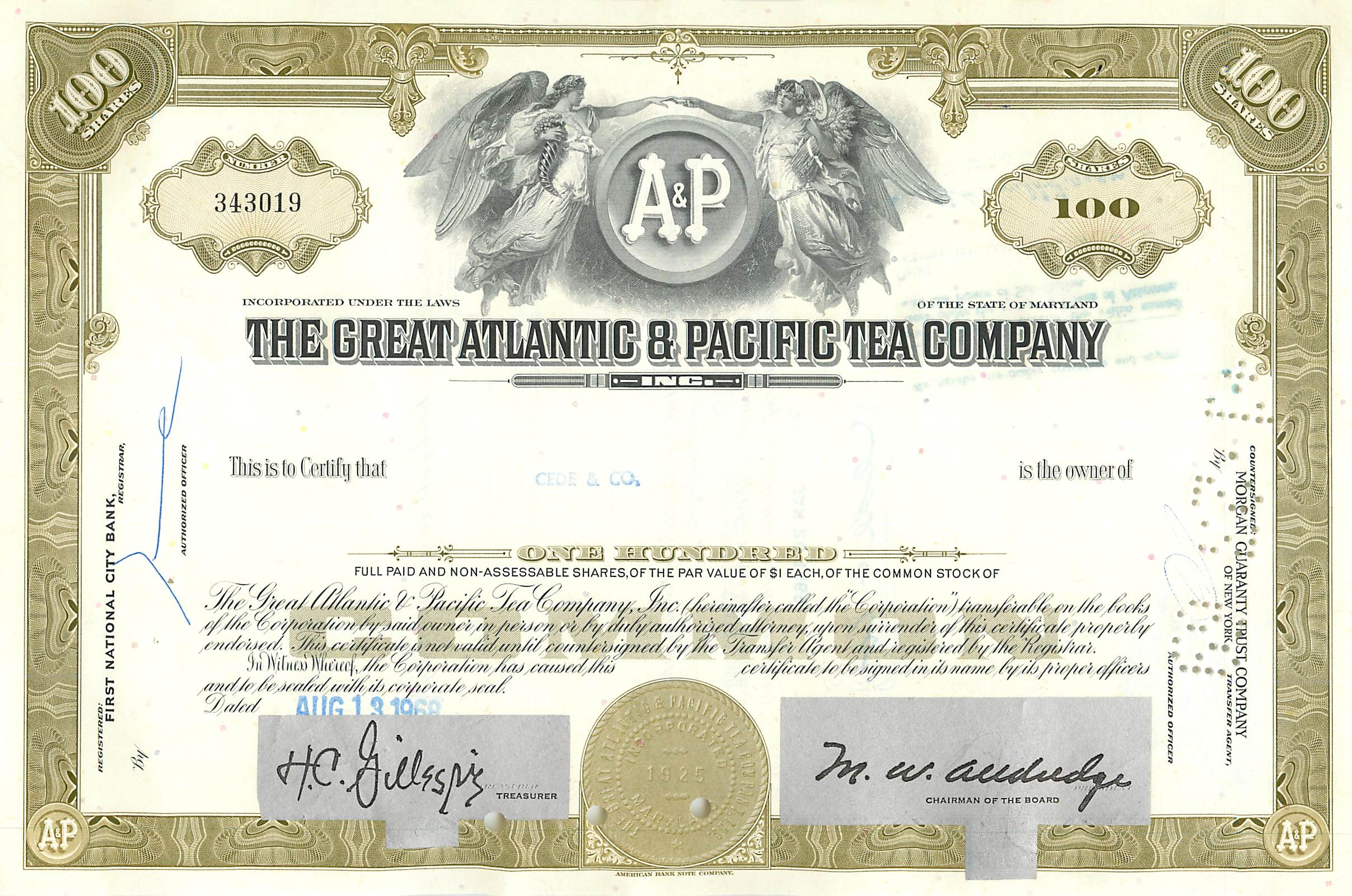 Coupon Share Action The Great Atlantic & Pacific Tea Company Ange Angel Femme
