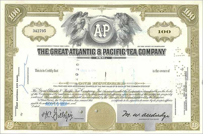 Coupon Share Action The Great Atlantic & Pacific Tea Company Ange Angel Femme