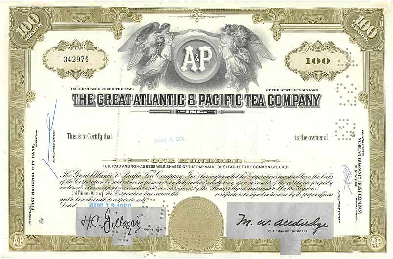 Coupon Share Action The Great Atlantic & Pacific Tea Company Ange Angel Femme