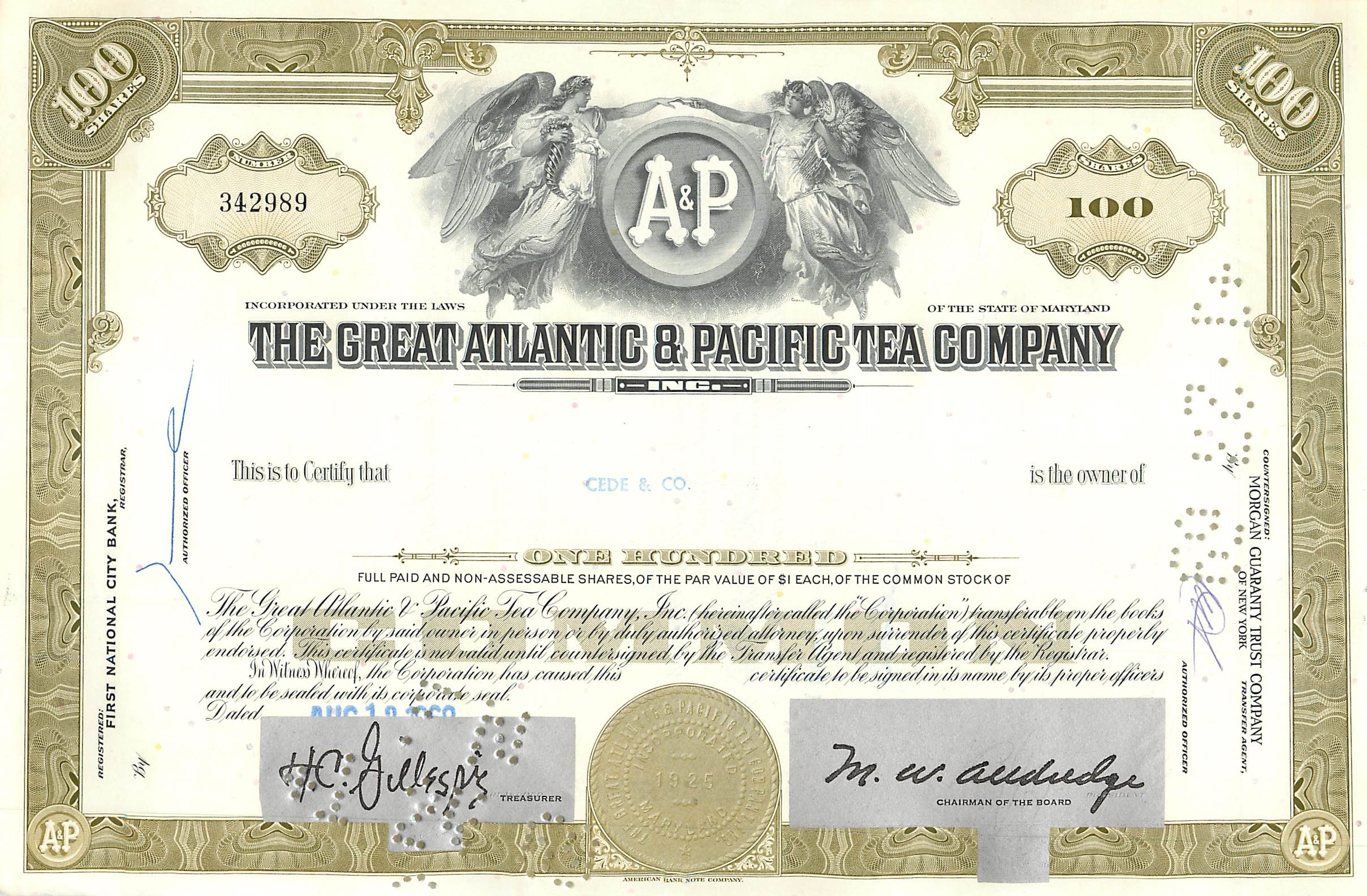 Coupon Share Action The Great Atlantic & Pacific Tea Company Ange Angel Femme