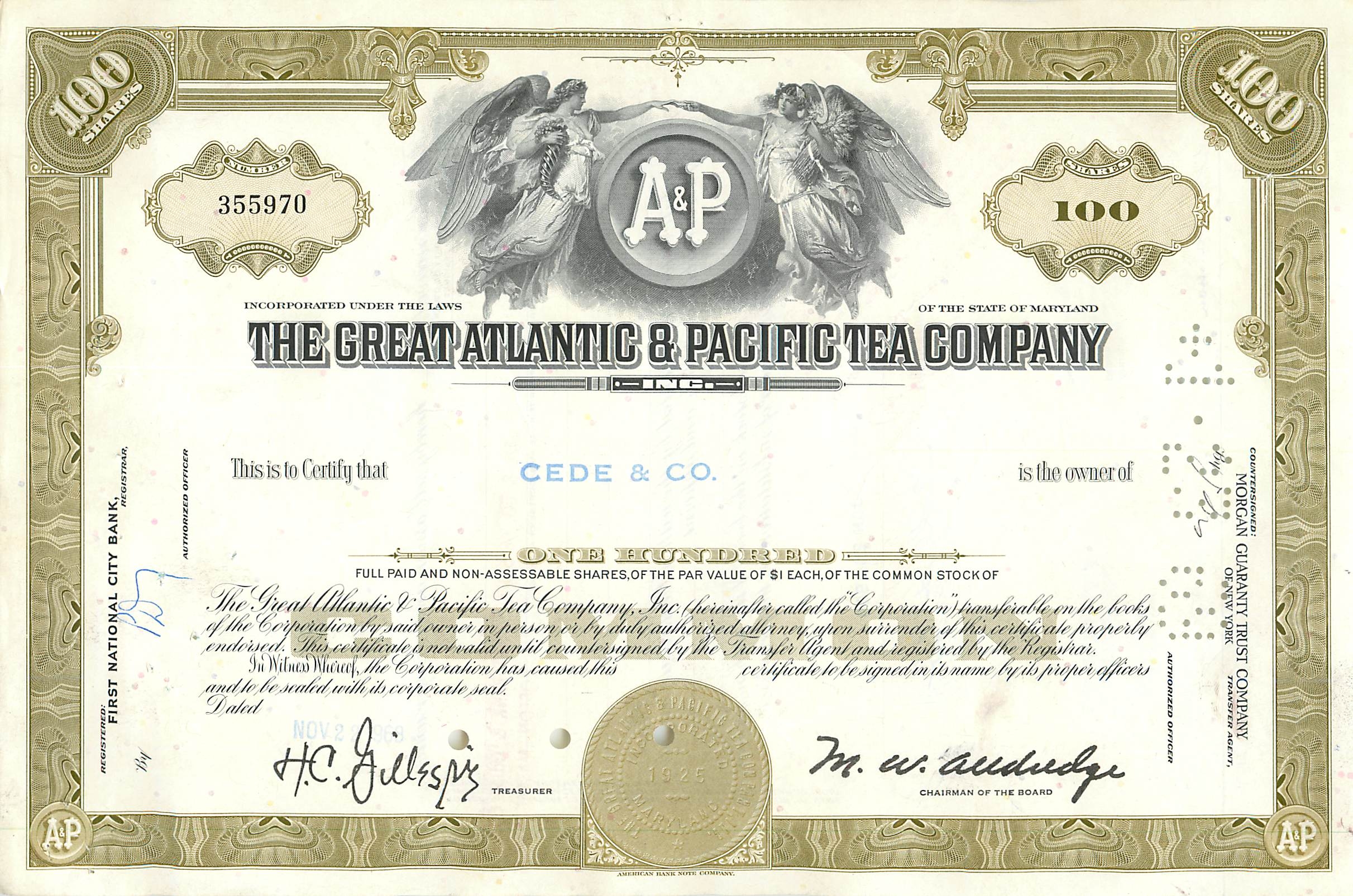 Coupon Share Action The Great Atlantic & Pacific Tea Company Ange Angel Femme