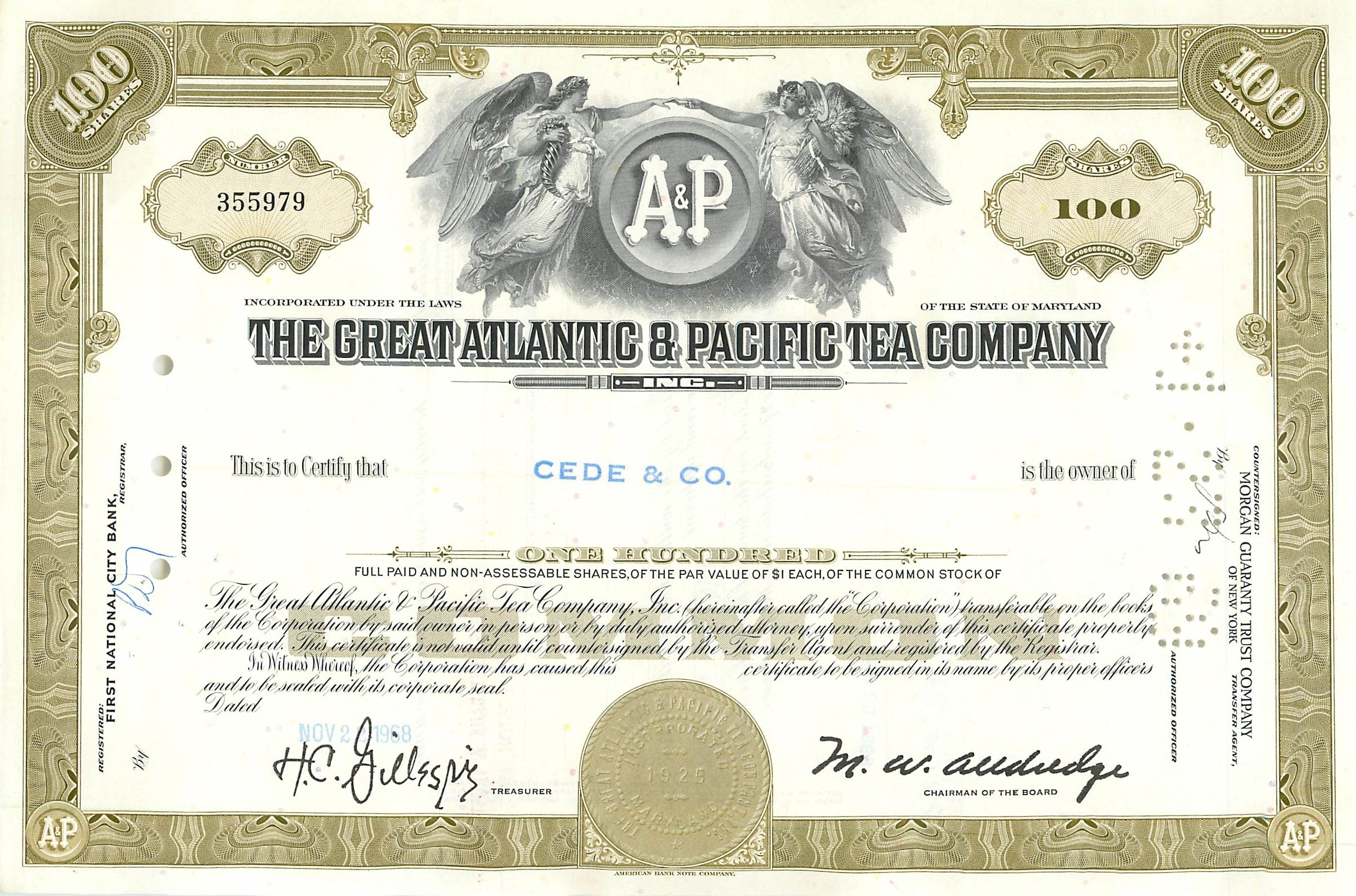 Coupon Share Action The Great Atlantic & Pacific Tea Company Ange Angel Femme
