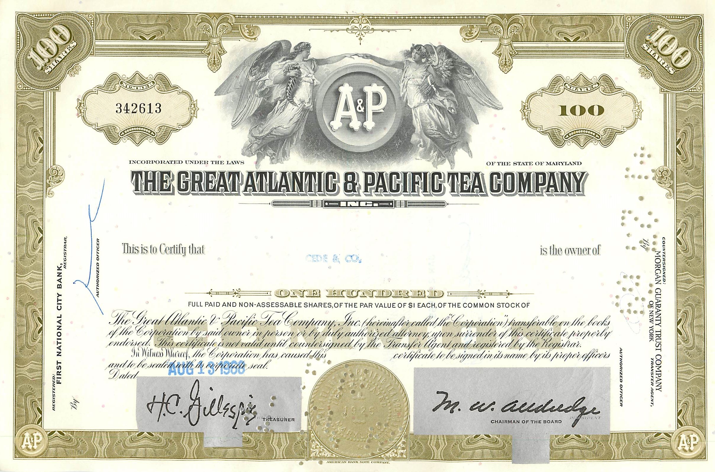 Coupon Share Action The Great Atlantic & Pacific Tea Company Ange Angel Femme