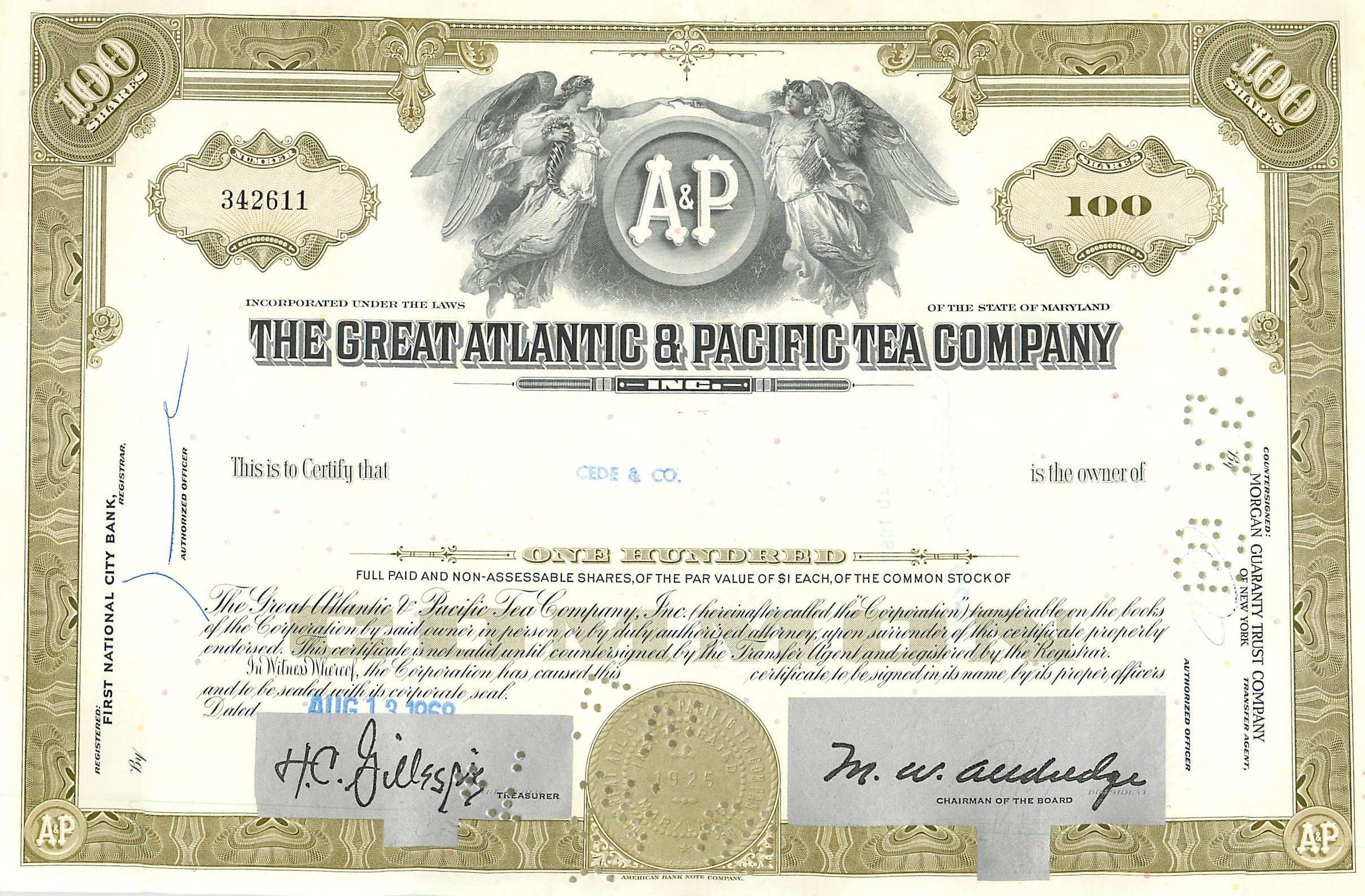 Coupon Share Action The Great Atlantic & Pacific Tea Company Ange Angel Femme