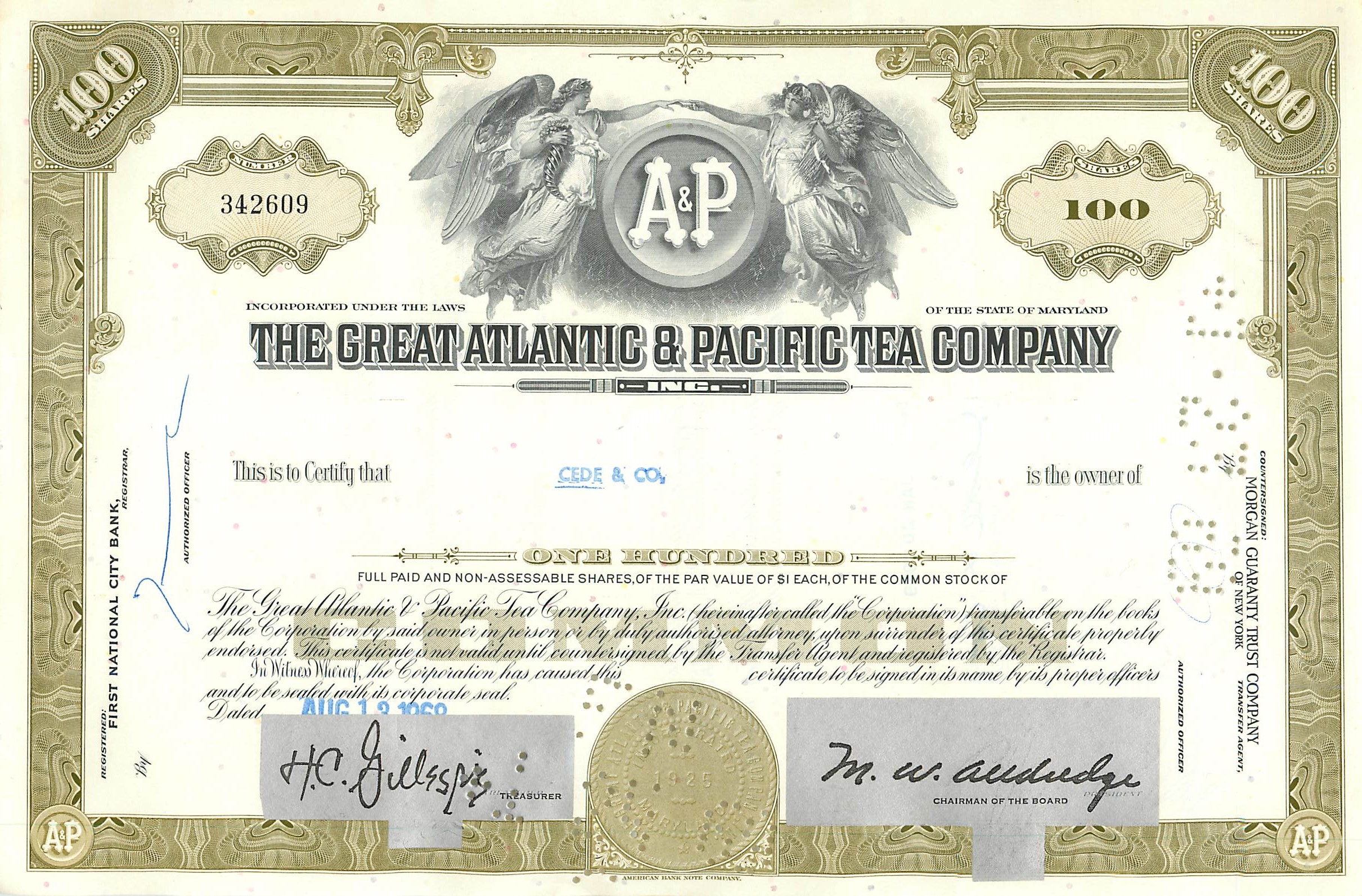 Coupon Share Action The Great Atlantic & Pacific Tea Company Ange Angel Femme