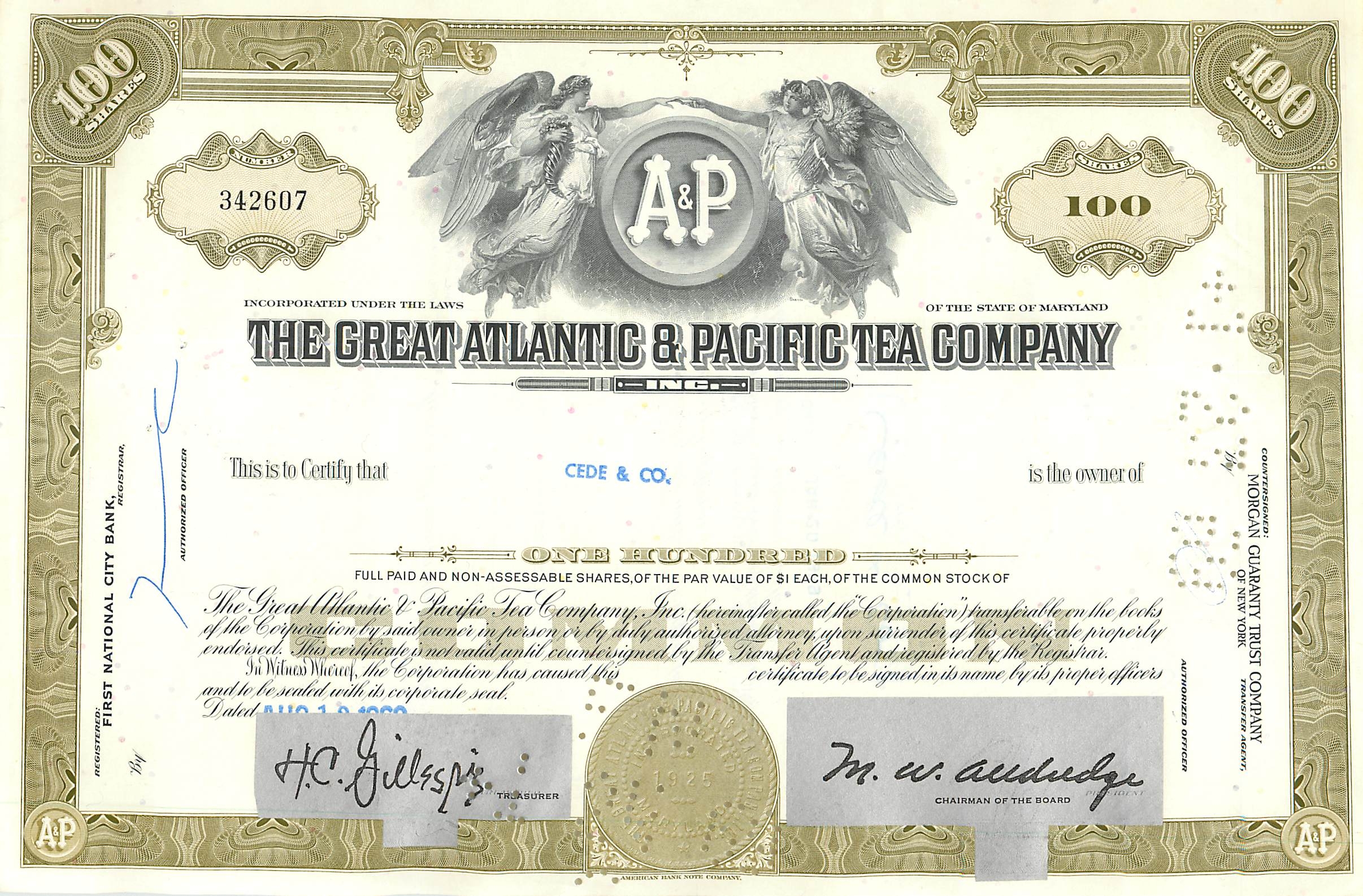 Coupon Share Action The Great Atlantic & Pacific Tea Company Ange Angel Femme