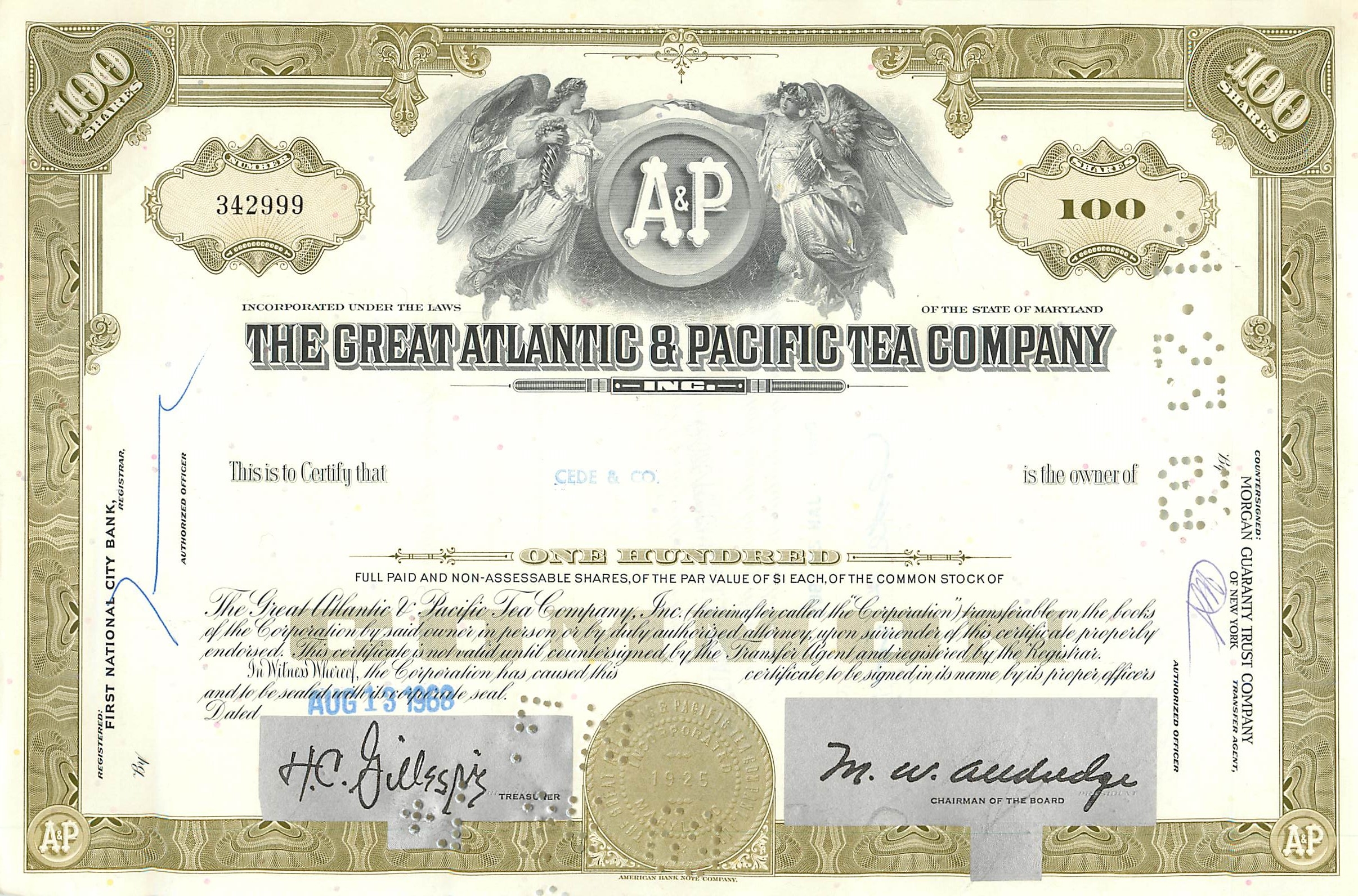 Coupon Share Action The Great Atlantic & Pacific Tea Company Ange Angel Femme