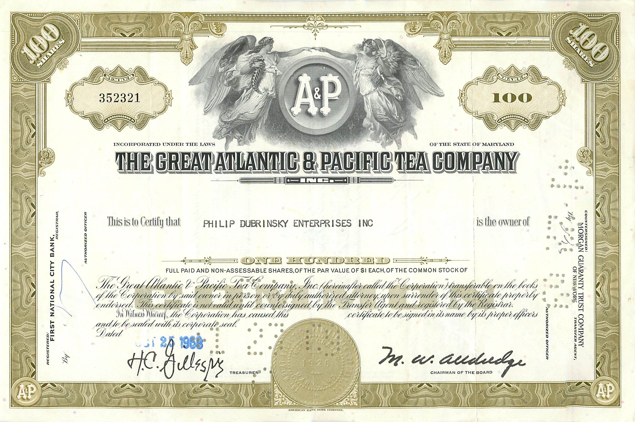 Coupon Share Action The Great Atlantic & Pacific Tea Company Ange Angel Femme
