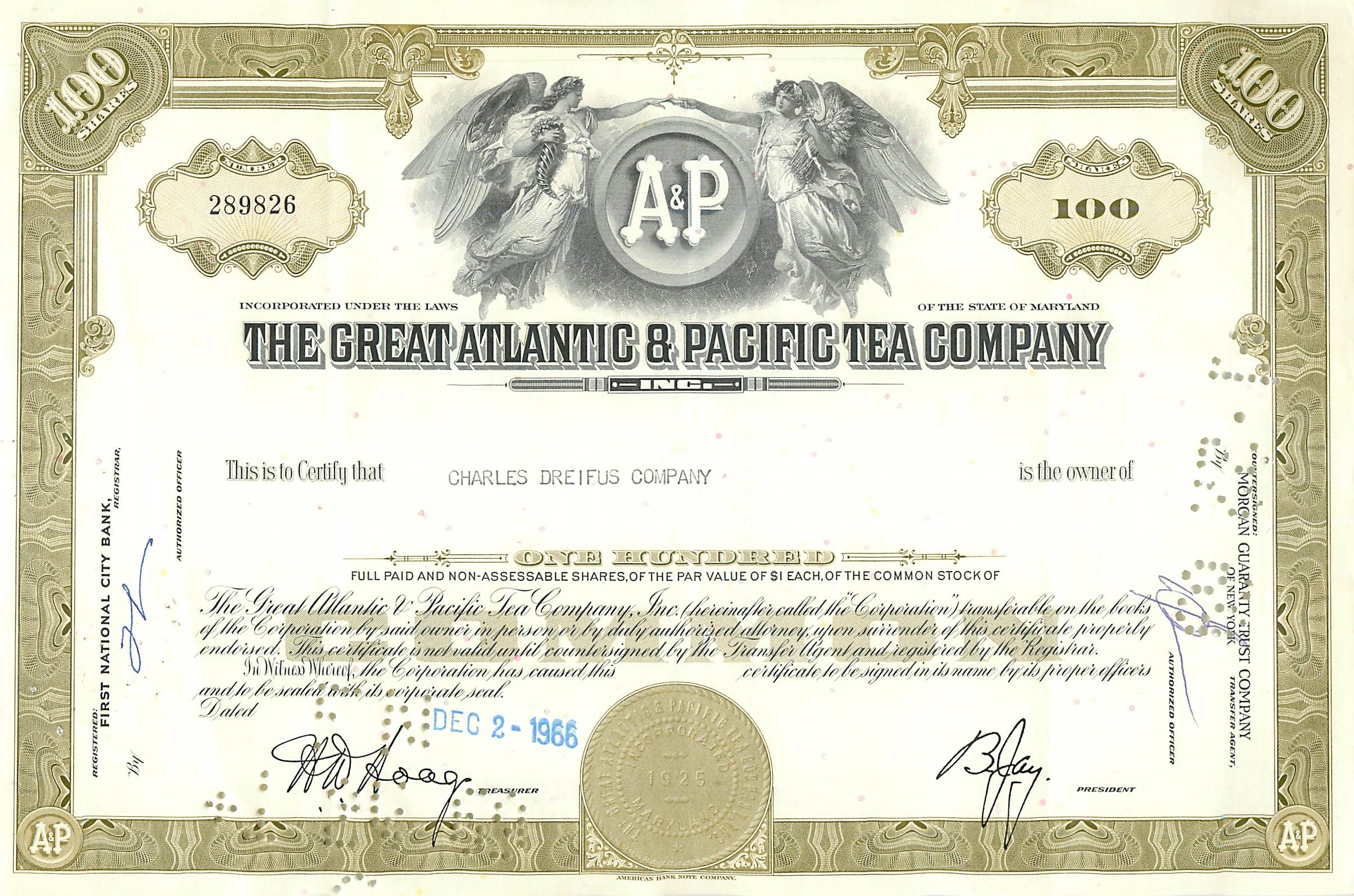 Coupon Share Action The Great Atlantic & Pacific Tea Company Ange Angel Femme