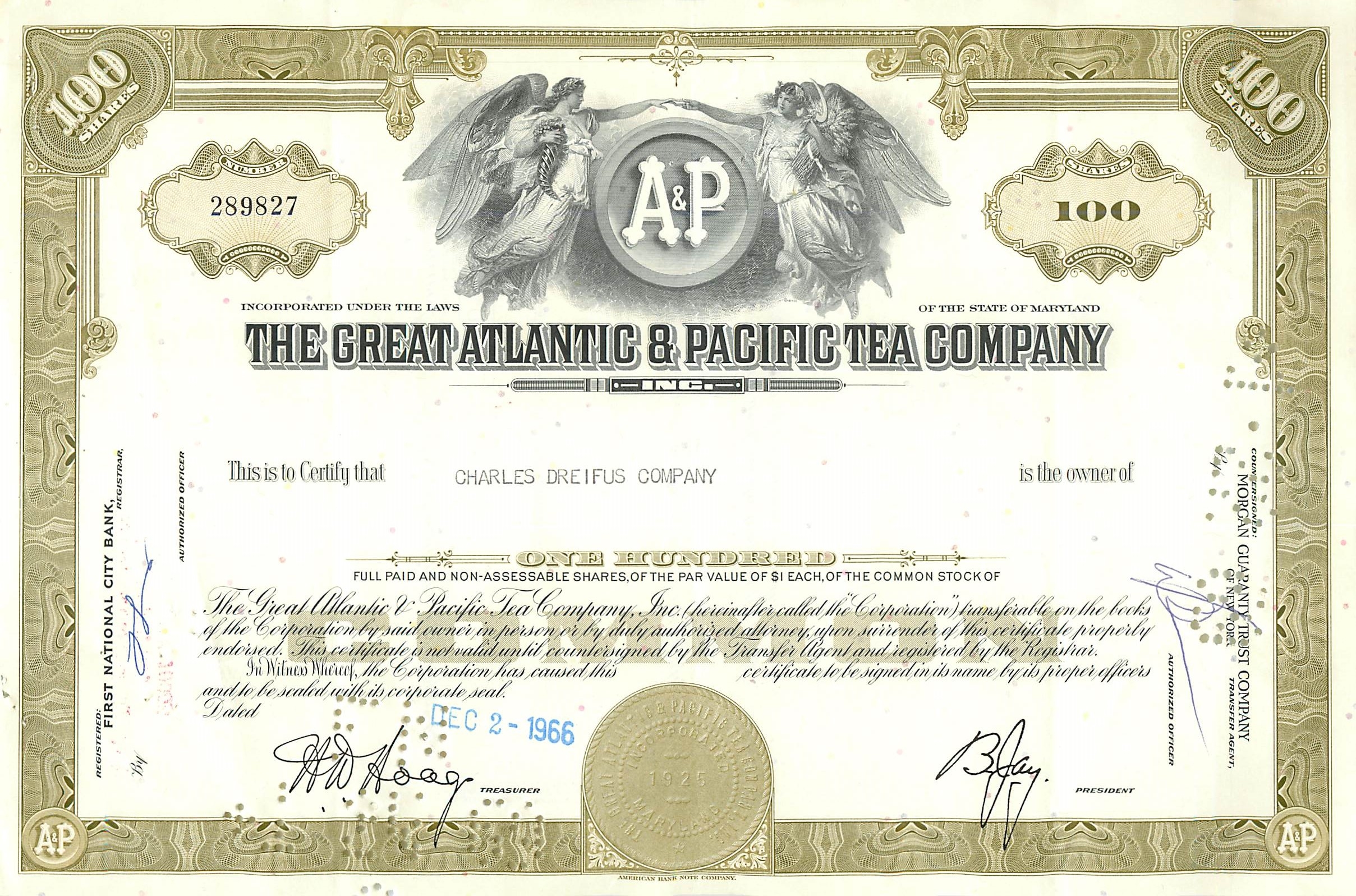 Coupon Share Action The Great Atlantic & Pacific Tea Company Ange Angel Femme