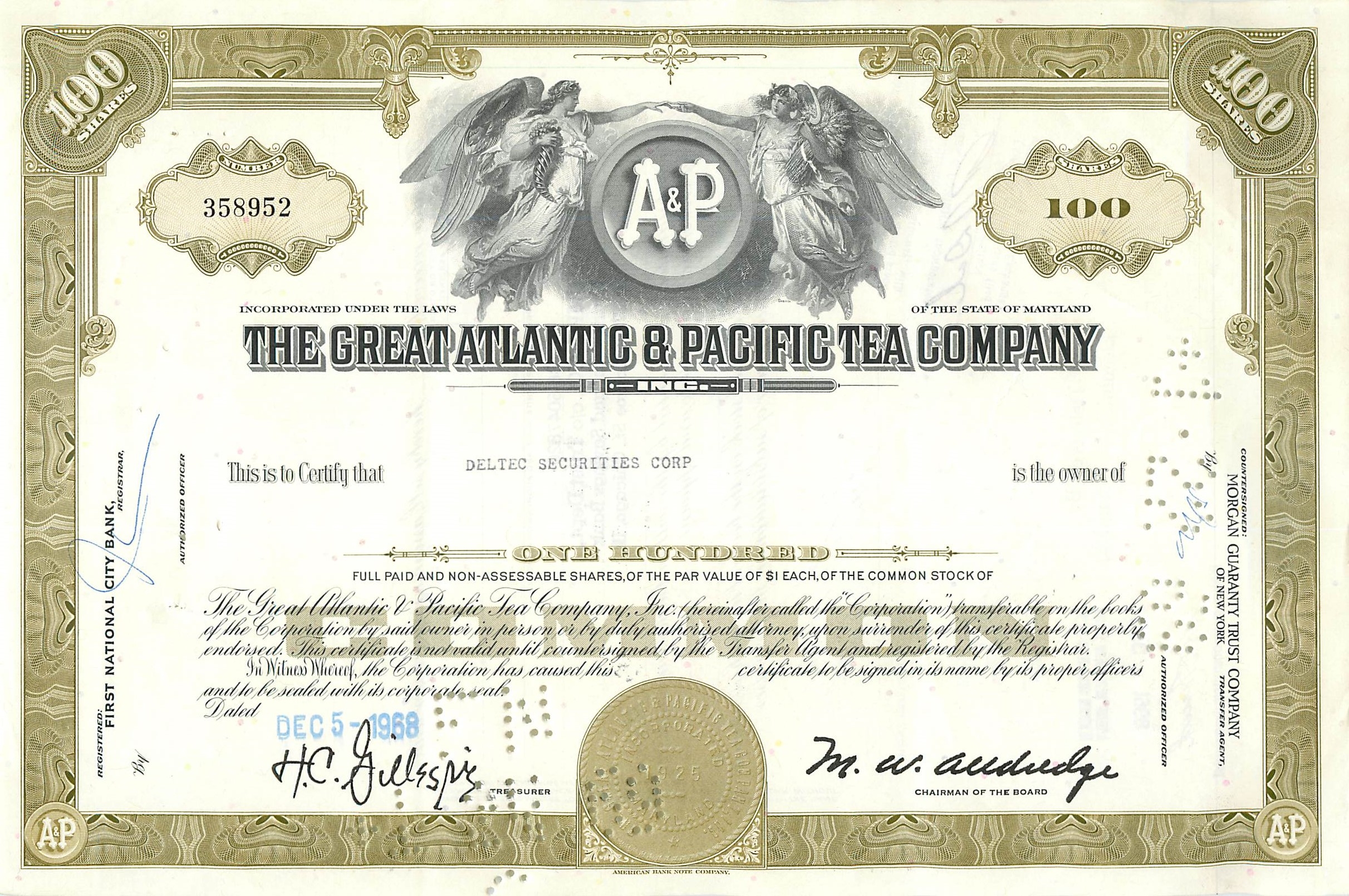 Coupon Share Action The Great Atlantic & Pacific Tea Company Ange Angel Femme