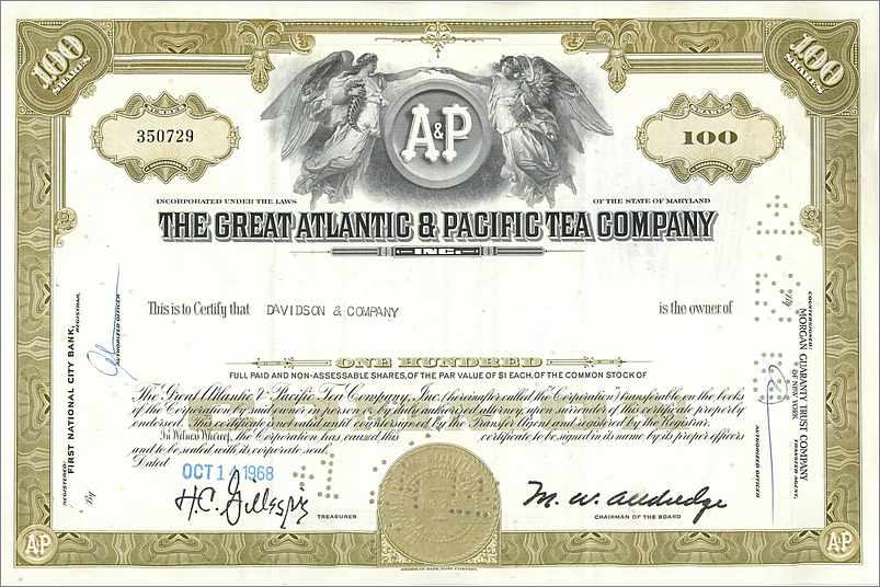 Coupon Share Action The Great Atlantic & Pacific Tea Company Ange Angel Femme