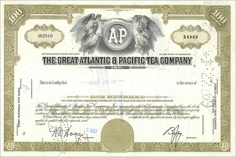 Coupon Share Action The Great Atlantic & Pacific Tea Company Ange Angel Femme