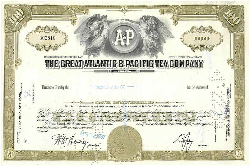 Coupon Share Action The Great Atlantic & Pacific Tea Company Ange Angel Femme