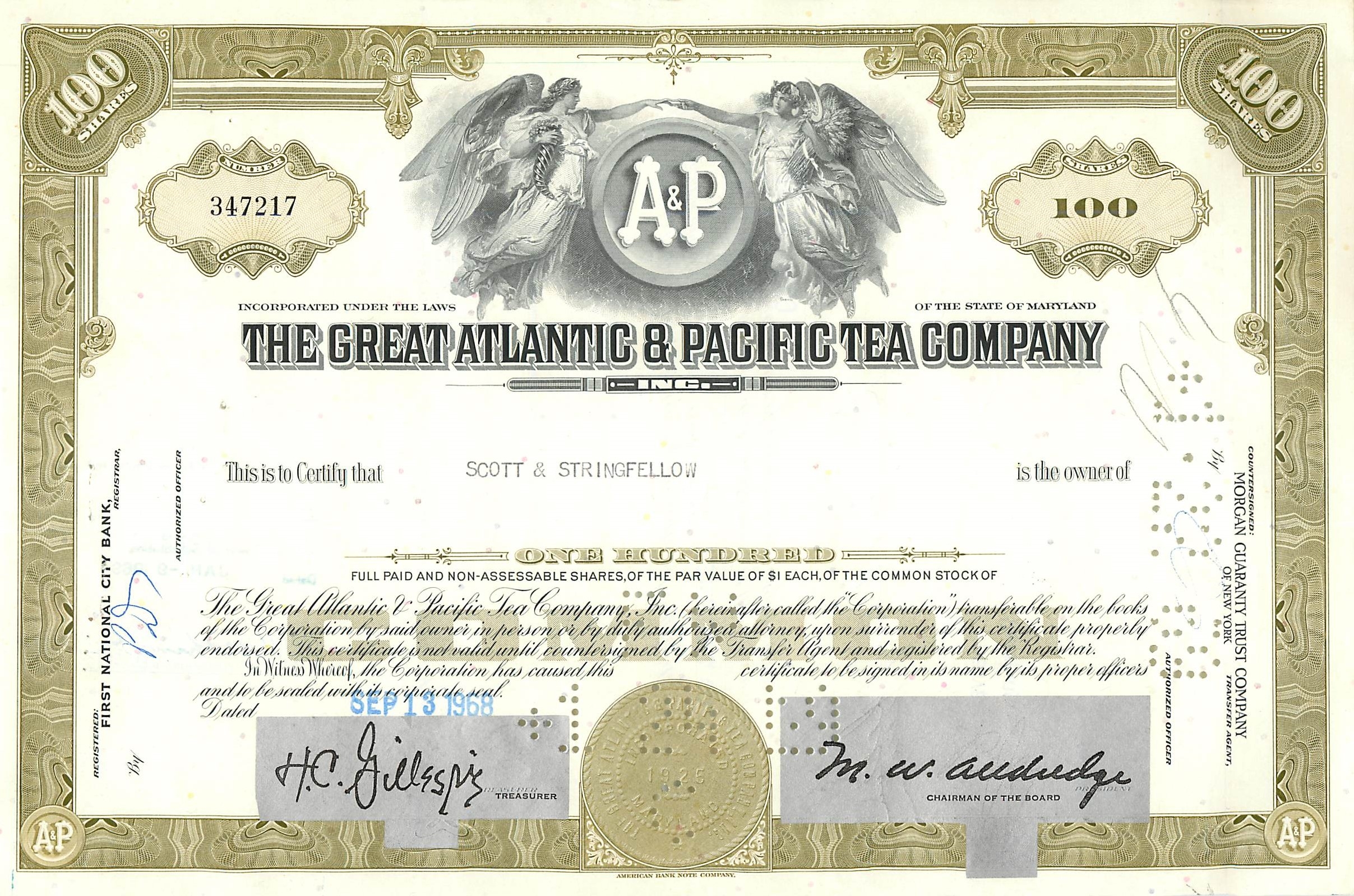 Coupon Share Action The Great Atlantic & Pacific Tea Company Ange Angel Femme