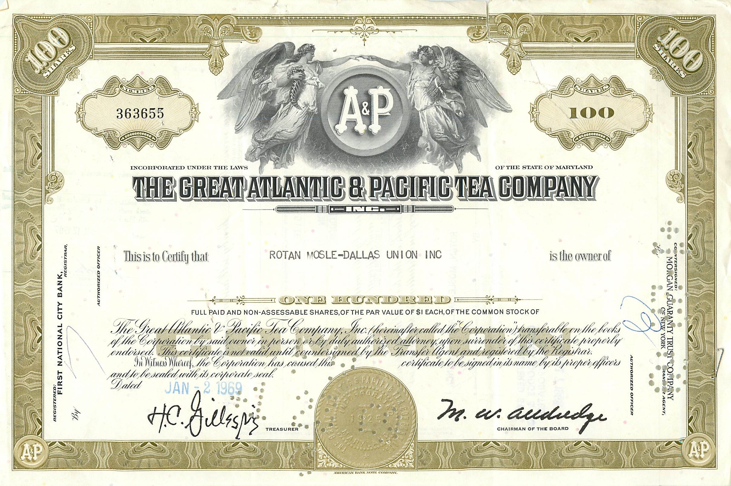 Coupon Share Action The Great Atlantic & Pacific Tea Company Ange Angel Femme